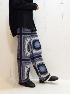 画像4: children of the discordance(チルドレンオブザディスコーダンス) PERSONAL DATA PRINT TROUSERS B COTDPT-321B(C) (4)