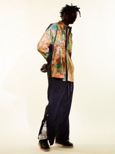 画像7: children of the discordance(チルドレンオブザディスコーダンス) ONE OFF HAND DYEING SHIRT COTDSH-117C(BRN) (7)