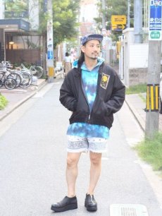 画像7: children of the discordance(チルドレンオブザディスコーダンス) HAND DYEING & LOGO PRINT HOODIE COTDCS-232(BLK) (7)