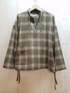 画像1: KIIT(キート) HEAVY FLANNEL PULLOVER BLOUSON KII-Y98-001(KHAKI) (1)