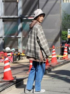 画像5: KIIT(キート) HEAVY FLANNEL PULLOVER BLOUSON KII-Y98-001(KHAKI) (5)