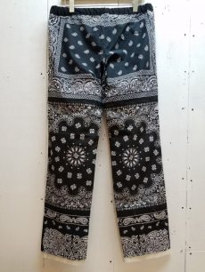 画像4: children of the discordance(チルドレンオブザディスコーダンス) VINTAGE BANDANA PATCH PANTS COTDPT-332(BLK) (4)