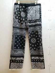 画像1: children of the discordance(チルドレンオブザディスコーダンス) VINTAGE BANDANA PATCH PANTS COTDPT-332(BLK) (1)