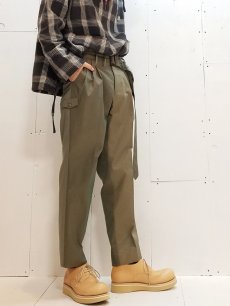 画像5: SUGARHILL(シュガーヒル）CHAMBRAY TRIPLE PLEATED TROUSERS 20SSPT05 (5)