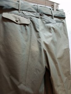 画像4: SUGARHILL(シュガーヒル）CHAMBRAY TRIPLE PLEATED TROUSERS 20SSPT05 (4)