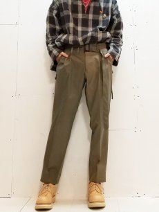 画像6: SUGARHILL(シュガーヒル）CHAMBRAY TRIPLE PLEATED TROUSERS 20SSPT05 (6)