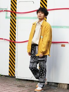 画像10: children of the discordance(チルドレンオブザディスコーダンス) VINTAGE BANDANA PATCH PANTS COTDPT-332(BLK) (10)