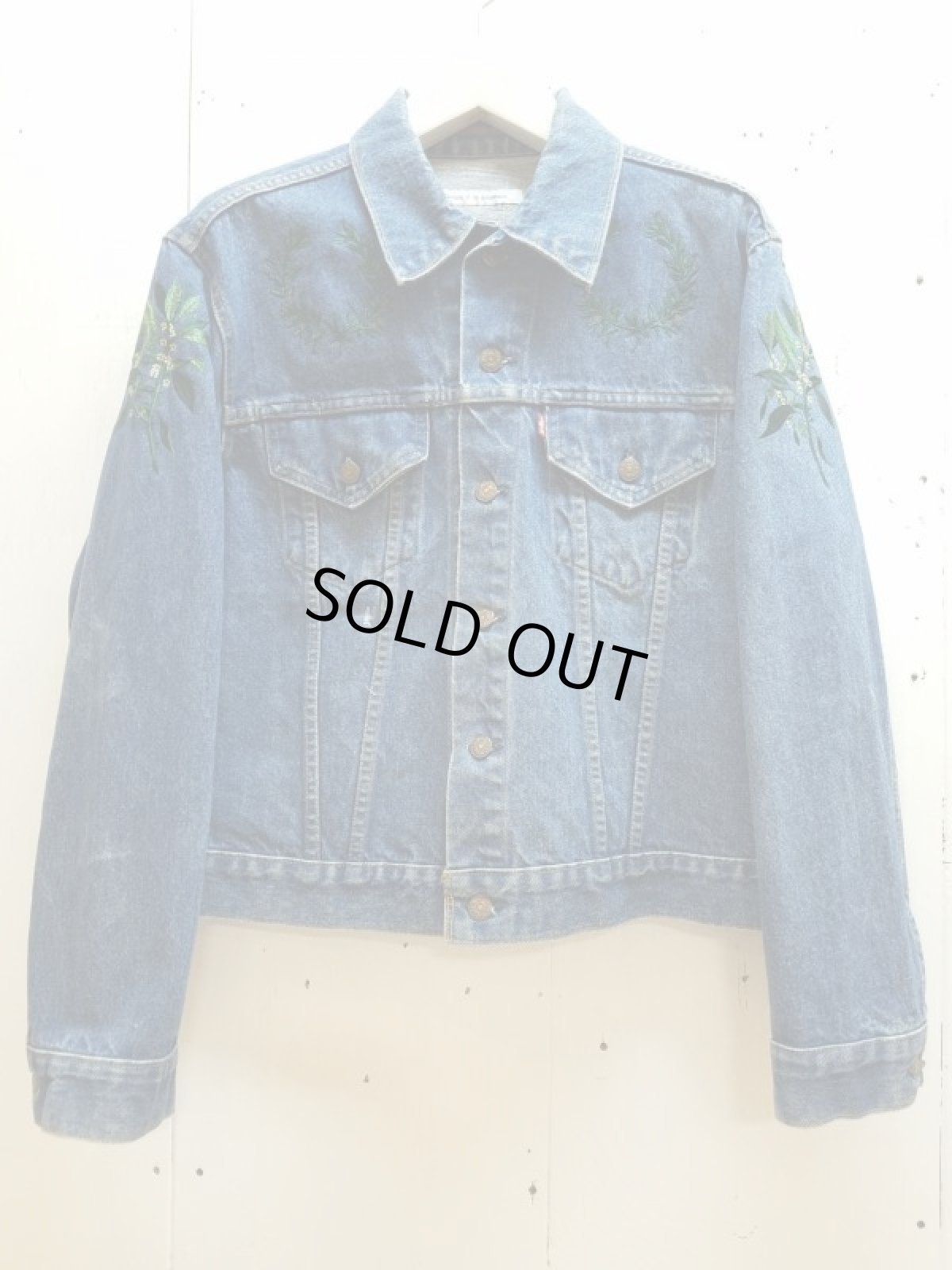 画像1: children of the discordance(チルドレンオブザディスコーダンス)RE EMBROIDERY DENIM JACKET COTDJK-424 (1)