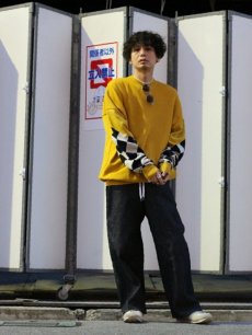 画像7: children of the discordance(チルドレンオブザディスコーダンス) DIA SLEEVE OVERSIZED KNIT PO COTDKN-622 (7)