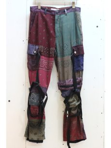 画像1: children of the discordance(チルドレンオブザディスコーダンス) × ROGIC(ロジック) BANDANA PATCHWORK TROUSERS COTDPT-362 (1)