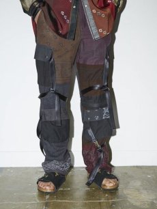 画像10: children of the discordance(チルドレンオブザディスコーダンス) × ROGIC(ロジック) BANDANA PATCHWORK TROUSERS COTDPT-362 (10)