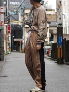 画像7: children of the discordance(チルドレンオブザディスコーダンス) STRIPE CHANGEOVER TROUSERS COTDPT-358 (7)