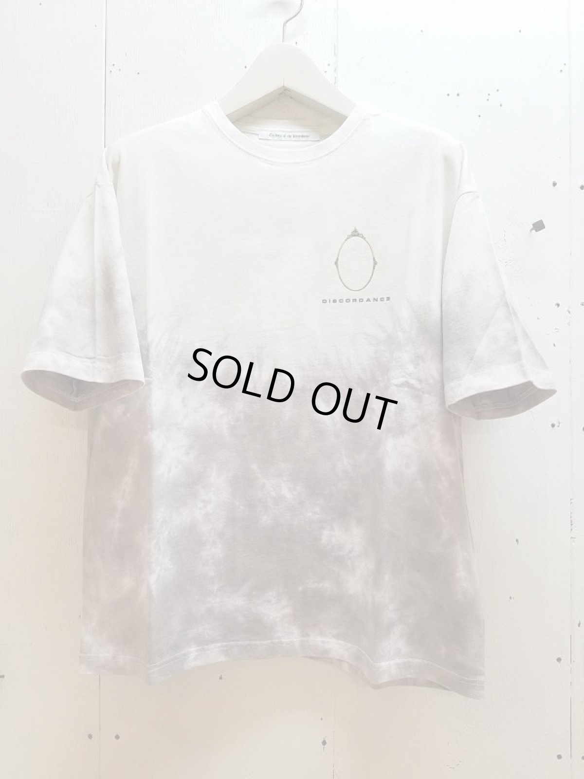 画像1: children of the discordance(チルドレンオブザディスコーダンス) HAND DYEING AND PRINT TEE COTDCS-250 (1)