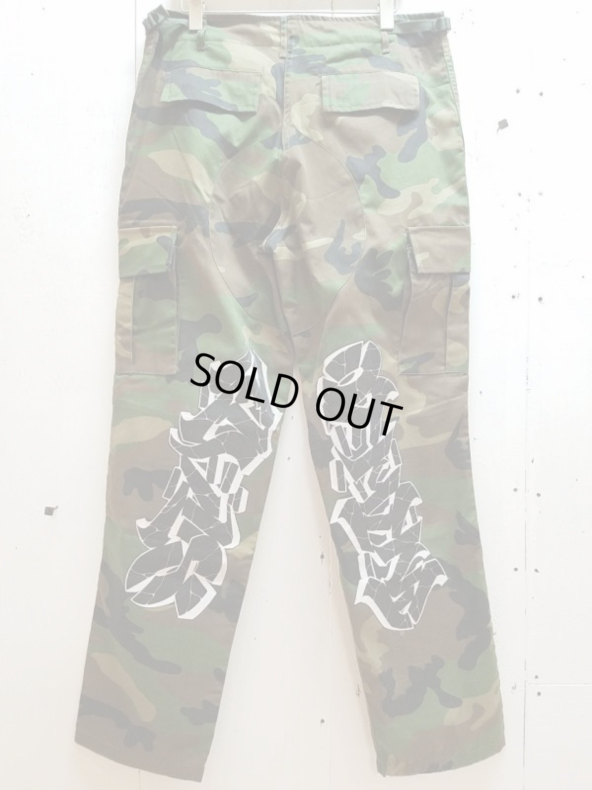 画像1: children of the discordance(チルドレンオブザディスコーダンス) RE US BD UNIFORM GRAFFITI PANTS COTDPT-334B (1)