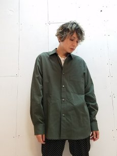 画像4: KIIT(キート) THOMAS MASON 2/80 TWILL SHIRT KIJ-B97-002 (4)