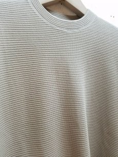 画像2: KIIT(キート) COTTON STRECH WAFFLE PULLOVER KIJ-T99-009 (2)