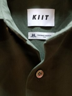 画像3: KIIT(キート) THOMAS MASON 2/80 TWILL SHIRT KIJ-B97-002 (3)