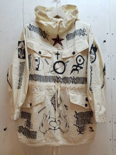 画像1: children of the discordance(チルドレンオブザディスコーダンス) SW HAND GRAFITTI MIL HOODIE COTDJK-454 (1)