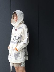 画像8: children of the discordance(チルドレンオブザディスコーダンス) SW HAND GRAFITTI MIL HOODIE COTDJK-454 (8)