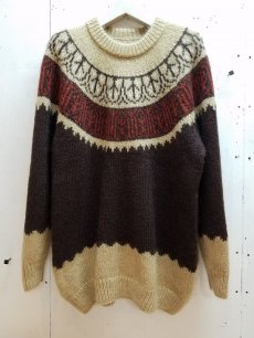 画像4: children of the discordance(チルドレンオブザディスコーダンス) GREETEK INSIDE OUT HAND KNIT PO COTDKN-625 (4)