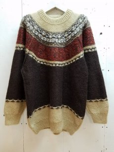 画像1: children of the discordance(チルドレンオブザディスコーダンス) GREETEK INSIDE OUT HAND KNIT PO COTDKN-625 (1)