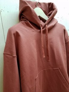 画像2: KIIT(キート) SUPIMA COTTON STRETCH PILE ZIGZAG STITCH HOODIE TOPS KIJ-T97-010(PNK) (2)