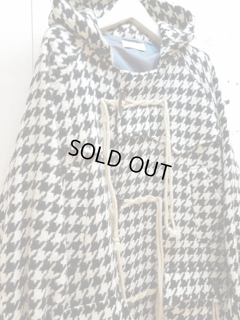 sugarhill ダッフルコート 千鳥格子 20aw SUGARHILL（シュガーヒル）のHOUNDTOOTH CORDED DUFFLE COAT