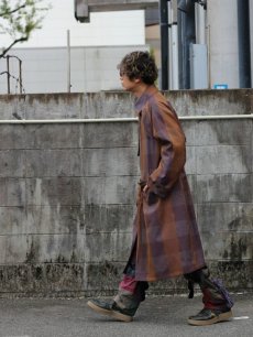 画像9: SUGARHILL(シュガーヒル)  PLAID BALMACAAN COAT 20AWCO03 (9)