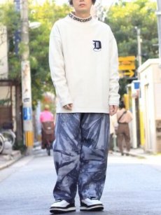 画像15: SUGARHILL(シュガーヒル) SHIBORI-SOME LEATHER DENIM PANTS(B) 20AWLA03 (15)