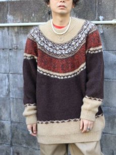 画像6: children of the discordance(チルドレンオブザディスコーダンス) GREETEK INSIDE OUT HAND KNIT PO COTDKN-625 (6)