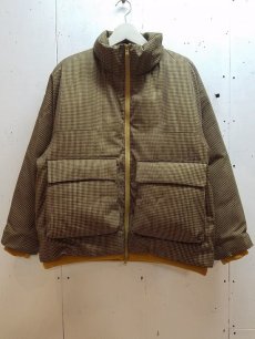 画像1: KIIT(キート) W/E SEERSUCKER CHECK DOWN BLOUSON KIJ-Y95-104 (1)