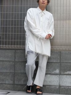 画像6: children of the discordance(チルドレンオブザディスコーダンス) OVERSIZED STAMPED SHIRT COTDSH-128(WHT) (6)