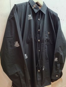 画像2: children of the discordance(チルドレンオブザディスコーダンス) OVERSIZED STAMPED SHIRT COTDSH-128(BLK) (2)