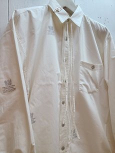 画像2: children of the discordance(チルドレンオブザディスコーダンス) OVERSIZED STAMPED SHIRT COTDSH-128(WHT) (2)