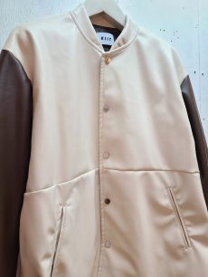 画像2: KIIT(キート) SYNTHETIC LEATHER STADIUM JACKET KIK-Y58-800 (2)