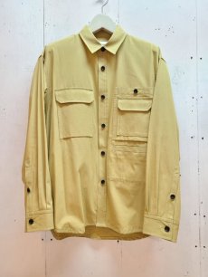 画像1: KIIT(キート) 80/2 HARD TWIST COTTON TWILL MIL SHIRT JKT KIK-B97-001  (1)