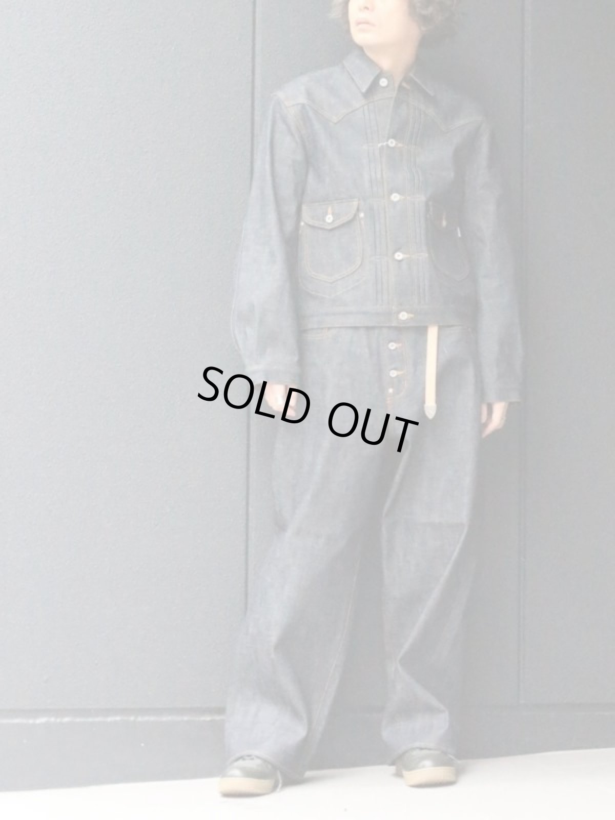 画像5: SUGARHILL(シュガーヒル) CLASSIC SELVEDGE DENIM JACKET CLASS01 (5)