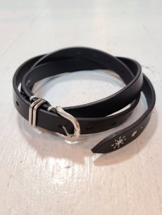 画像1: SUGARHILL(シュガーヒル) EMBROIDERY LEATHER BELT 21AWAC06 (1)