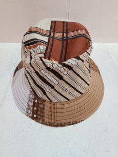 画像2: children of the discordance(チルドレンオブザディスコーダンス) SCARF BUCKET HAT  COTDAC-825(BRN) (2)