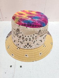 画像2: children of the discordance(チルドレンオブザディスコーダンス) BANDANA BUCKET HAT COTDAC-820 (2)