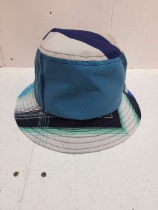 画像2: children of the discordance(チルドレンオブザディスコーダンス) SCARF BUCKET HAT  COTDAC-825(BLU) (2)