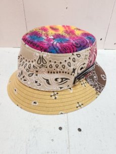 画像1: children of the discordance(チルドレンオブザディスコーダンス) BANDANA BUCKET HAT COTDAC-820 (1)