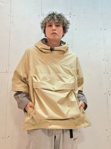 画像5: KIIT(キート) 2.5 LAYER NYLON RAINTEX S/SLEEVE ANORAK KIK-Y59-600 (5)