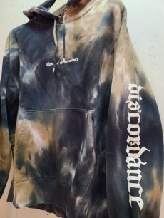 画像2: children of the discordance(チルドレンオブザディスコーダンス) HAND DYEING & LOGO PRINT HOODIE D COTDCS-232D (2)