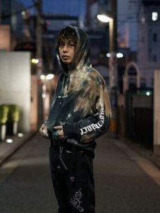 画像6: children of the discordance(チルドレンオブザディスコーダンス) HAND DYEING & LOGO PRINT HOODIE D COTDCS-232D (6)