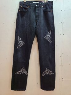 画像1: children of the discordance(チルドレンオブザディスコーダンス) TYPE-501 EMBROIDERY DENIM PANTS A  COTDPT-340A (1)