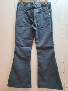 画像3: SUGARHILL(シュガーヒル)CORDUROY BELL BOTTOM DENIM PANTS 21AWPT07(BLU) (3)