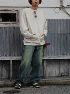 画像4: SUGARHILL(シュガーヒル) RAW EDGE SWEAT SHIRT 21AWSW02 (WHT) (4)