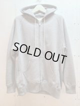 SUGARHILL(シュガーヒル) ZIP-UP RAW EDGE HOODIE  21AWSW01(GRY)