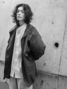 画像10: KIIT(キート) WILD THINGS  COLLABOLATION N/P/C WASHABLE TAFFETA SHORT MOD’S COAT  KIL-C59-500(BLK) (10)